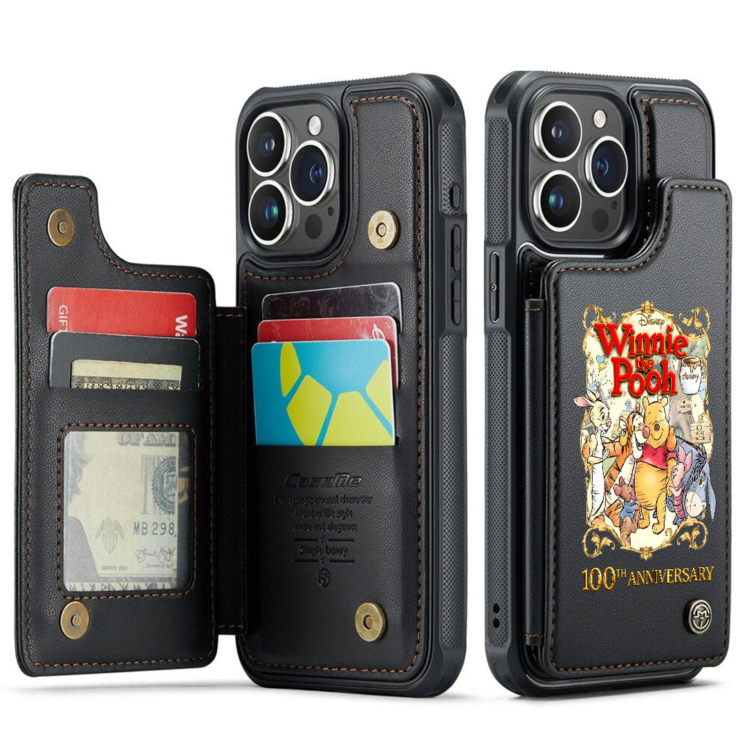Winnie-the-Pooh 100th Anniversary Leather Wallet Phone Case – HOATT18229