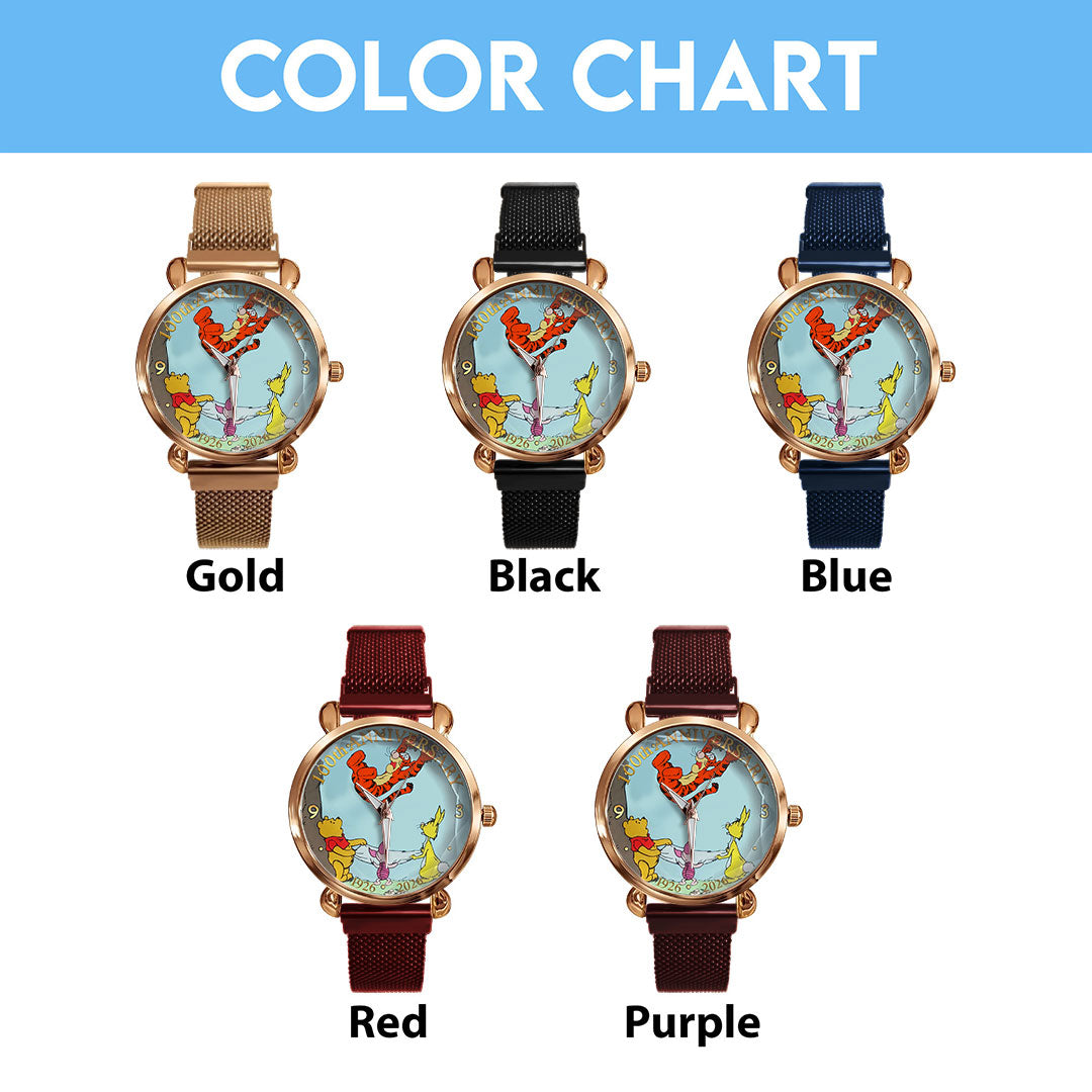 Winnie-the-Pooh 100th Anniversary Mesh Strap Quartz Watch – TMTHU6515