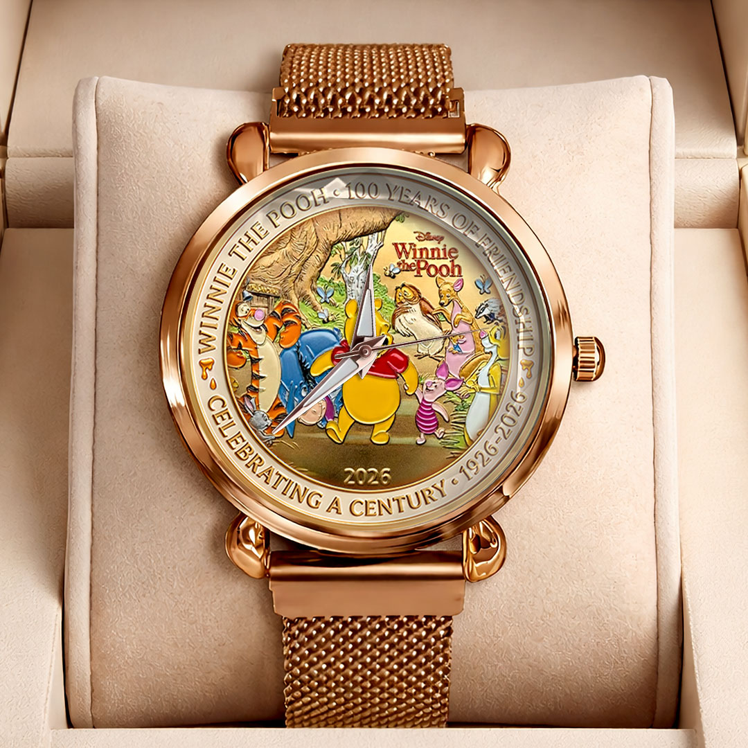 Winnie-the-Pooh 100th Anniversary Mesh Strap Quartz Watch – HOATT16800