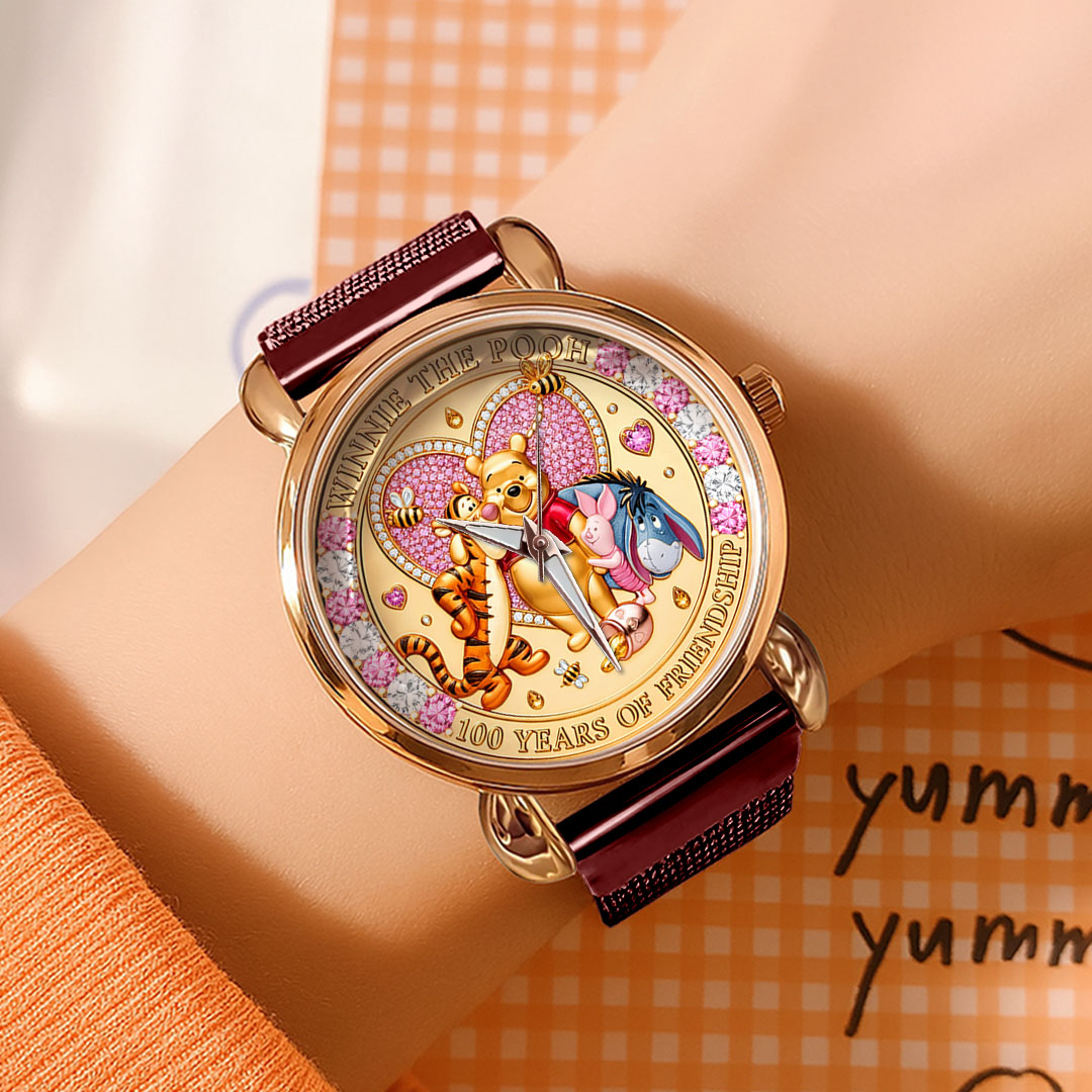 Winnie-the-Pooh 100th Anniversary Mesh Strap Quartz Watch – HOATT16932