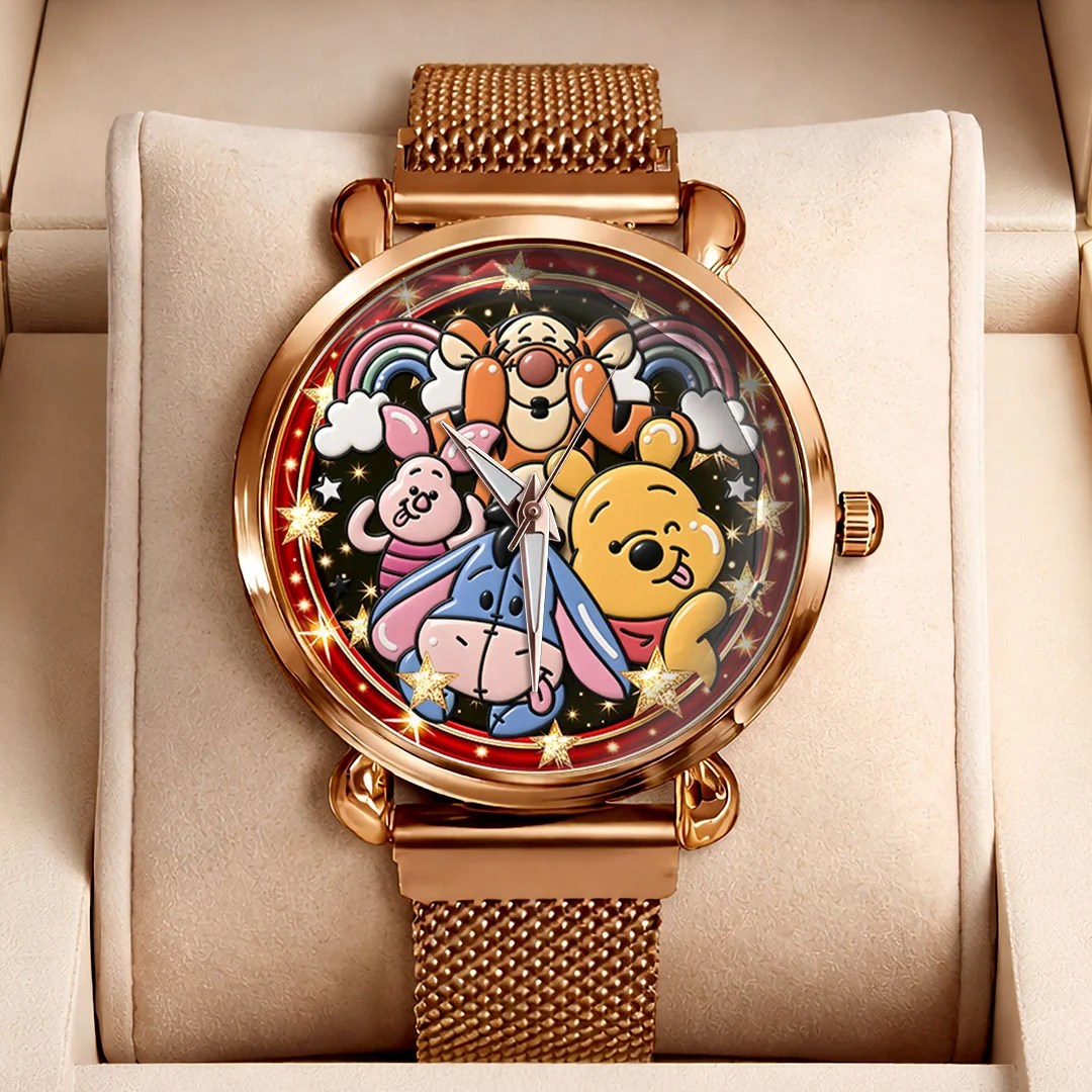 Winnie-the-Pooh 100th Anniversary Mesh Strap Quartz Watch – HOATT26860