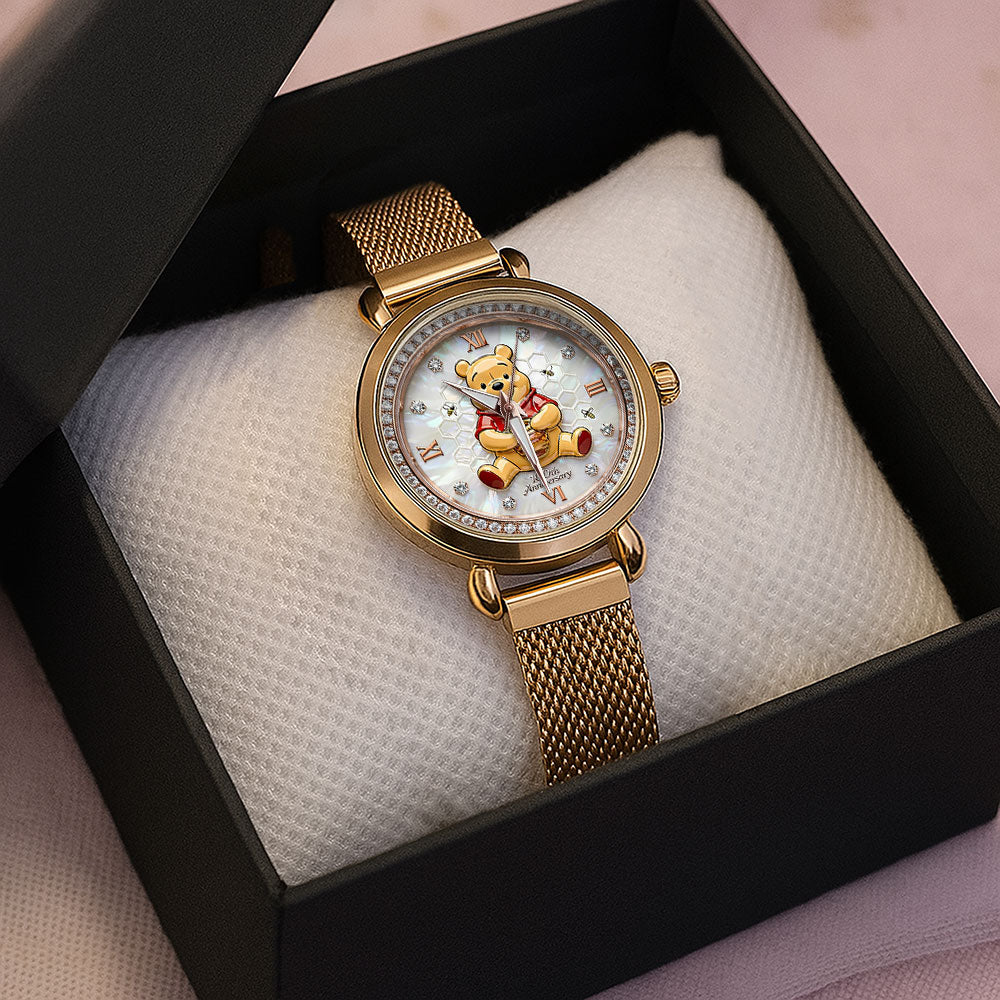 Winnie-the-Pooh 100th Anniversary Mesh Strap Quartz Watch – MAITM14668