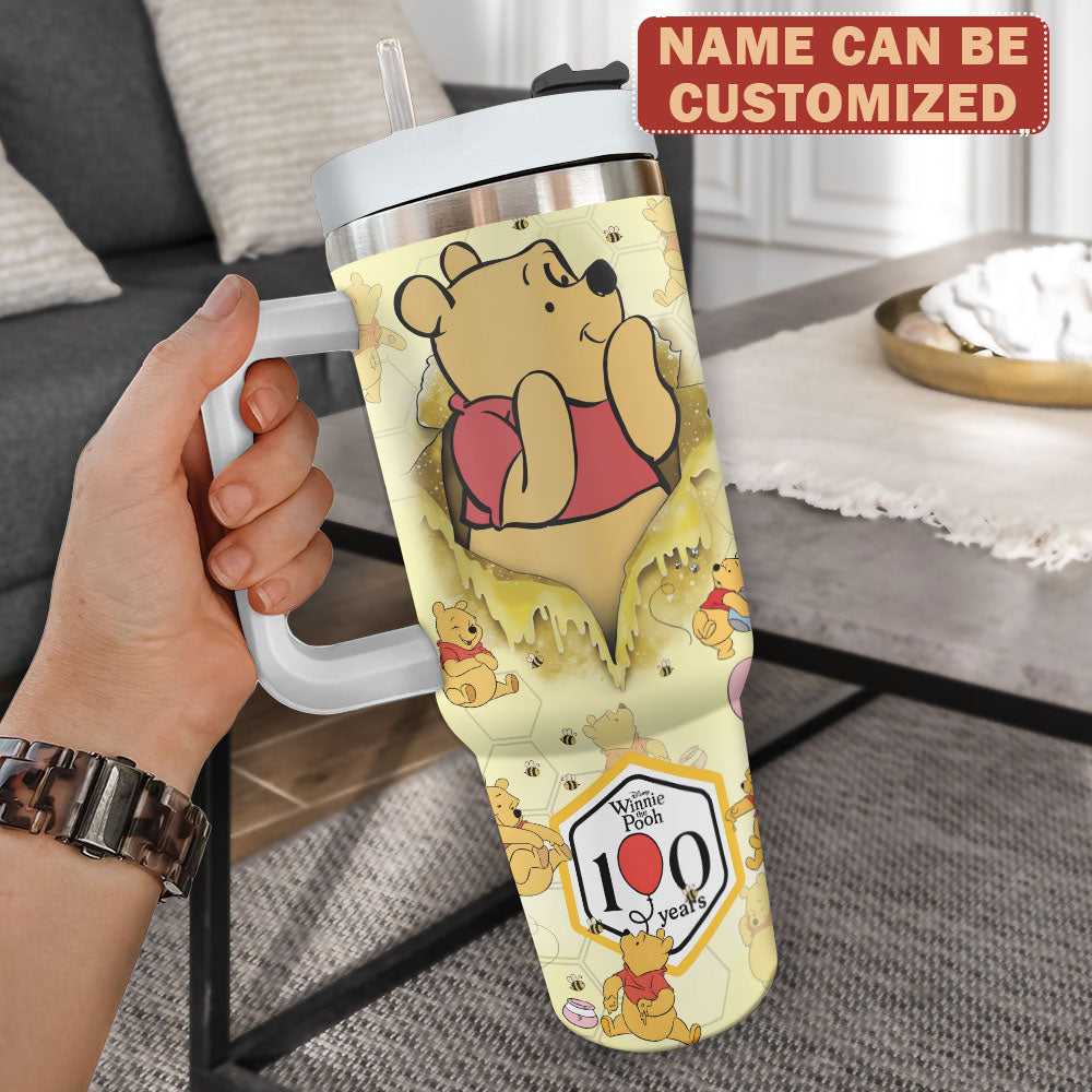 Personalized Winnie-the-Pooh 100th Anniversary 40oz Tumbler – TMTHU2981