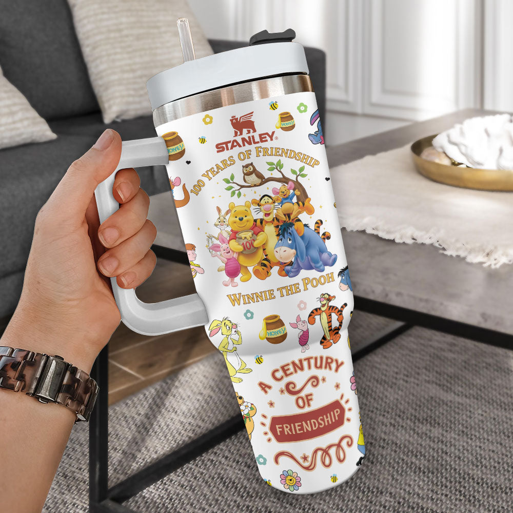 Personalized Winnie-the-Pooh 100th Anniversary 40oz Tumbler – TMTHU4448