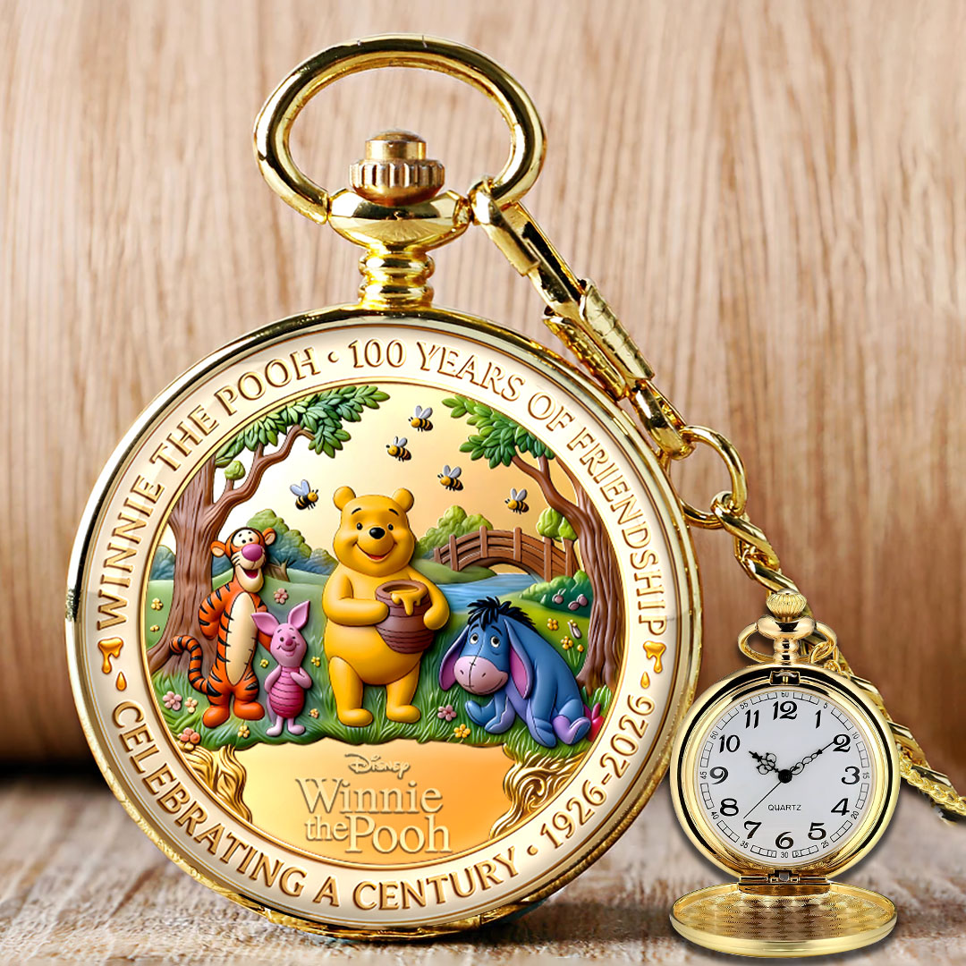Winnie-the-Pooh 100th Anniversary Pocket Watch – HOATT16905