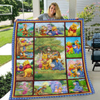 Winnie-the-Pooh 100th Anniversary Quilt Blanket – TMTHU2970