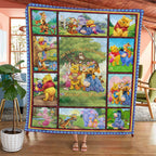 Winnie-the-Pooh 100th Anniversary Quilt Blanket – TMTHU2970