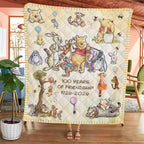 Winnie-the-Pooh 100th Anniversary 2026 Quilt Blanket – MAITM14840