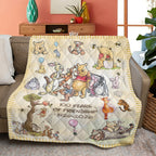 Winnie-the-Pooh 100th Anniversary 2026 Quilt Blanket – MAITM14840