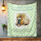 Winnie-the-Pooh 100th Anniversary Quilt Blanket – TMTHU4564