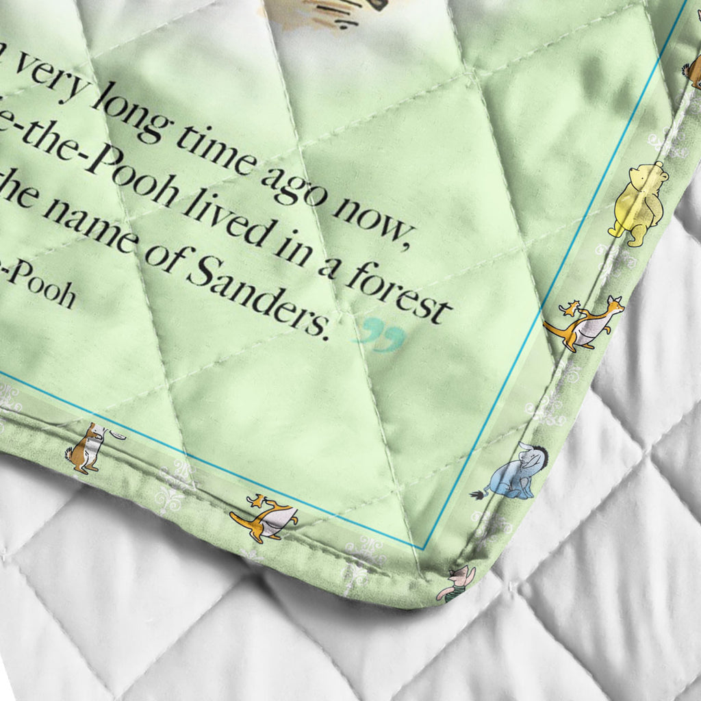 Winnie-the-Pooh 100th Anniversary Quilt Blanket – TMTHU4564