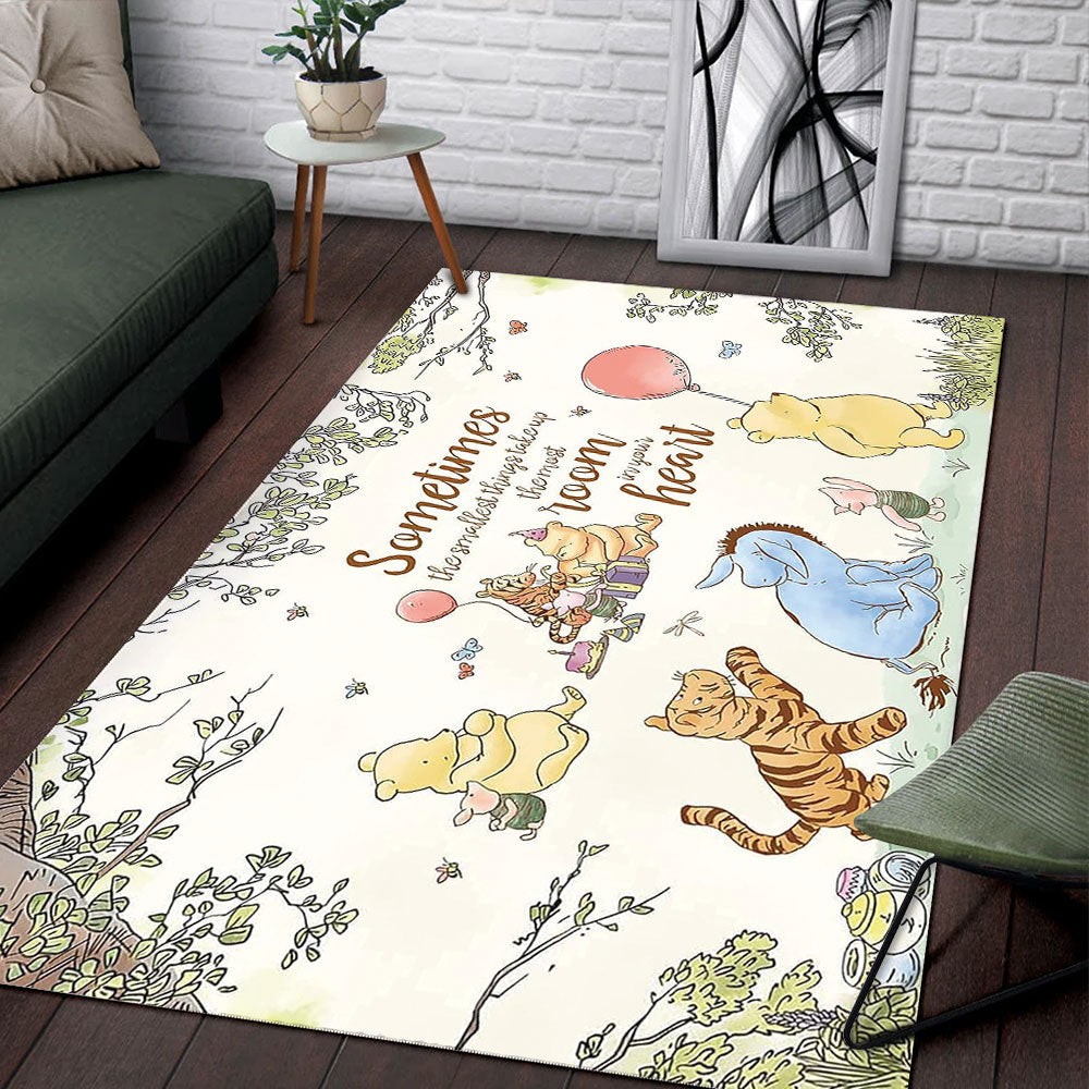 Winnie-the-Pooh 100th Anniversary Rectangular Rug – TMTHU6748