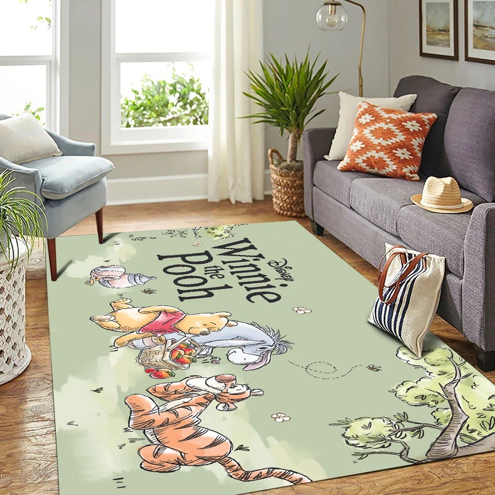 Winnie-the-Pooh 100th Anniversary Rectangular Rug – TMTHU9246