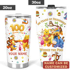 Personalized Winnie-the-Pooh 100th Anniversary Tumbler Cup – TMTHU2951
