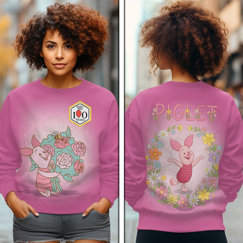 Winnie-the-Pooh 100th Anniversary x Piglet 3D Apparel – TMTHU6704