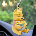 Winnie-the-Pooh Custom shape 2-sided Acrylic Car Ornament – TMTHU3825
