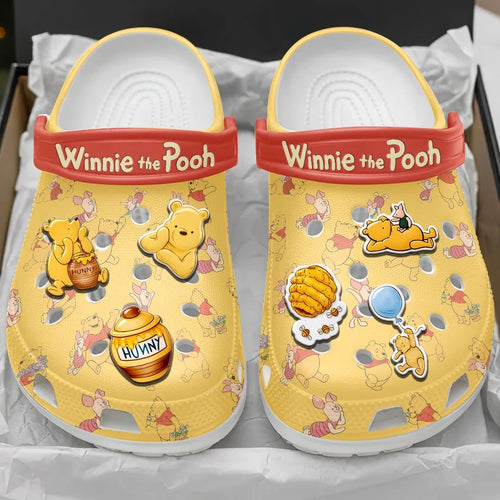 Winnie-the-Pooh Custom Clogs – HOATT21230