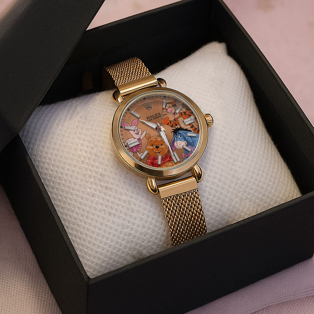 Winnie-the-Pooh Mesh Strap Quartz Watch – TMTHU7415