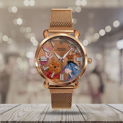Winnie-the-Pooh Mesh Strap Quartz Watch – TMTHU7415