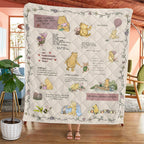 Winnie-the-Pooh Quilt Blanket – TMTHU7729