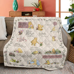 Winnie-the-Pooh Quilt Blanket – TMTHU7729