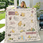 Winnie-the-Pooh Quilt Blanket – TMTHU7729