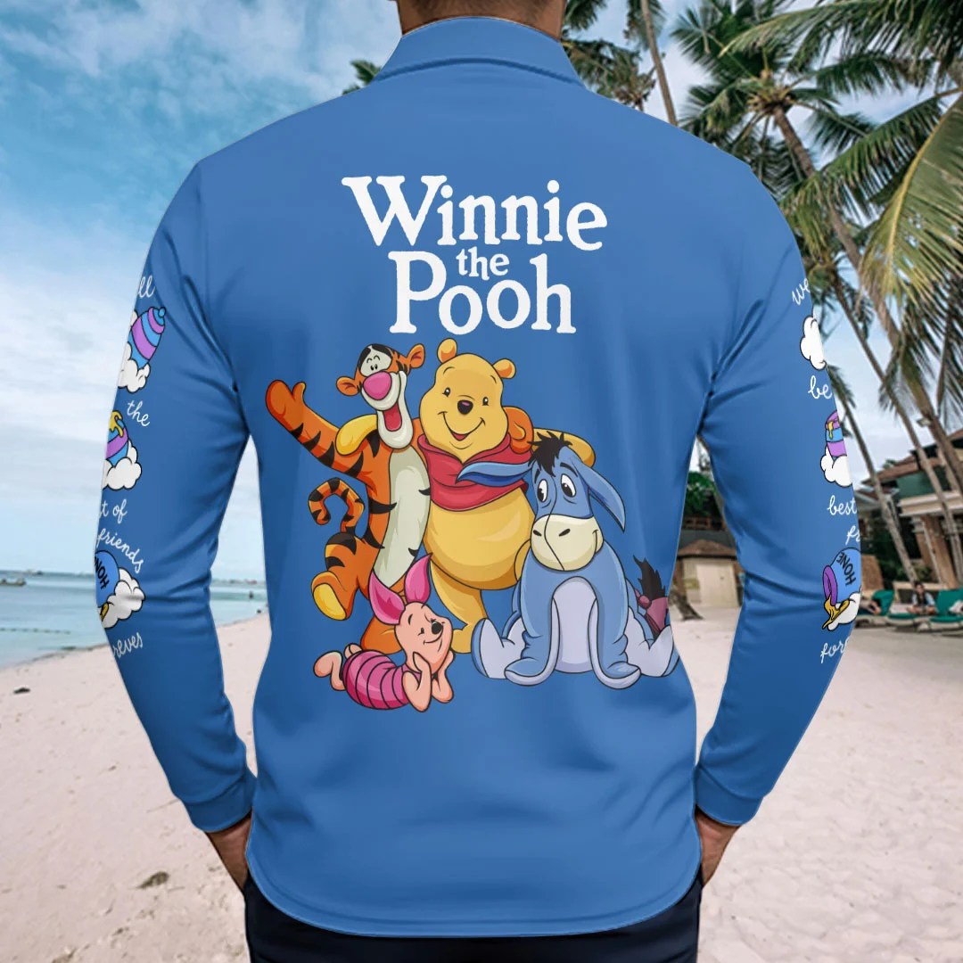 Winnie-the-Pooh Zip Polo Shirt – HOATT20964