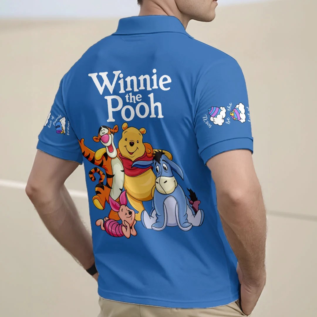 Winnie-the-Pooh Zip Polo Shirt – HOATT20964