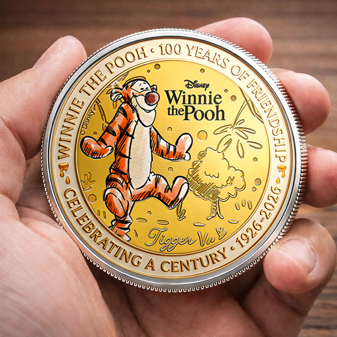 Winnie-the-Pooh x Tigger 100th Anniversary Commemorative Coin – HOATT16672