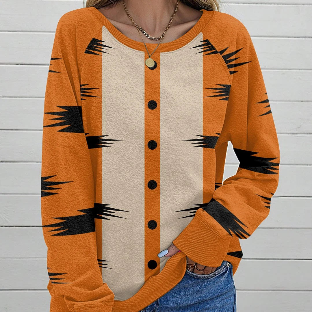 Winnie-the-Pooh x Tigger Round Neck Raglan Sleeve Sweatshirt – HOATT20760