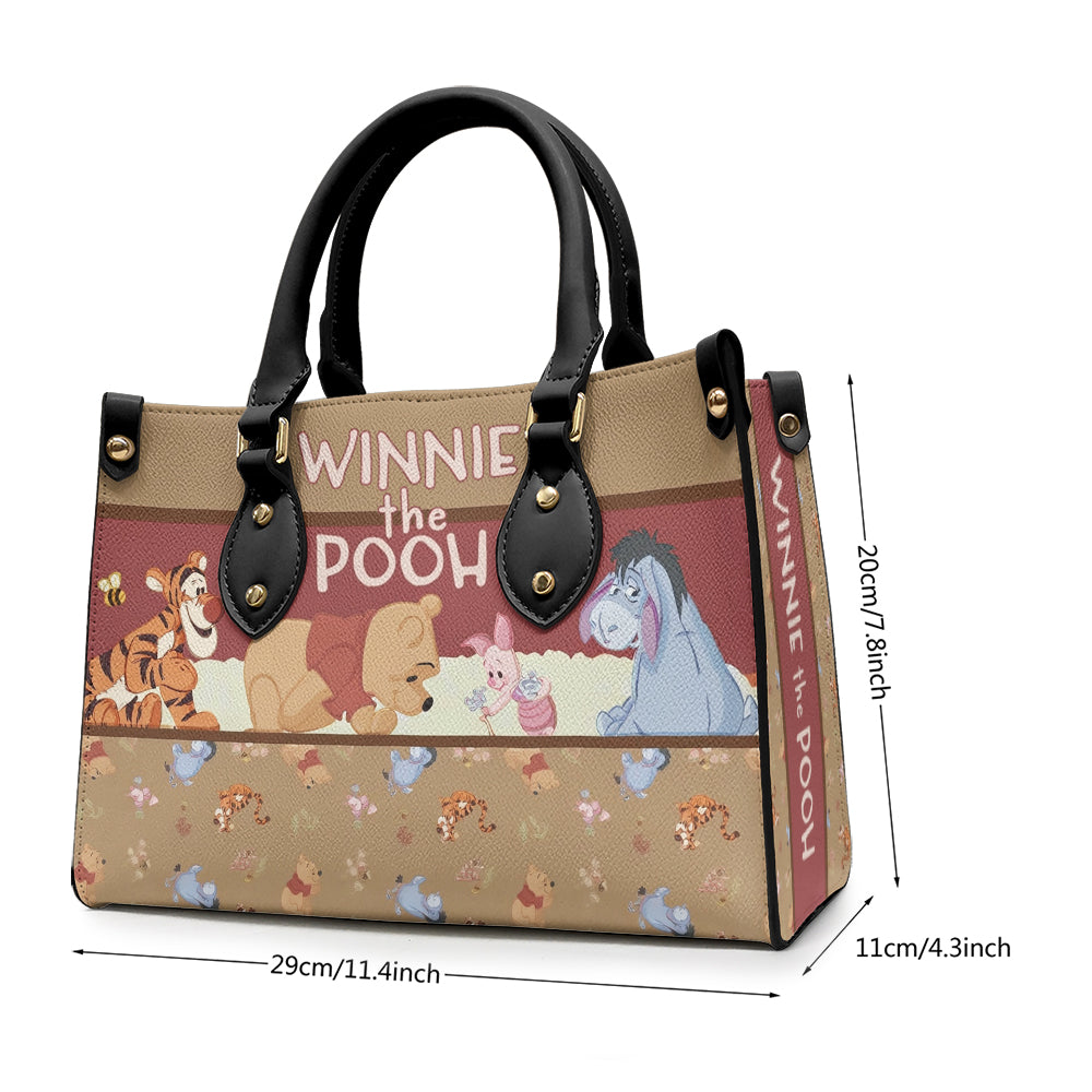 Winnie-the-Pooh 100th Anniversary Leather HandBag – TMTHU3905