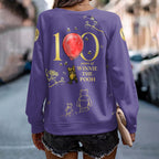 Winnie-the-Pooh 100th Anniversary Round Neck Raglan Sleeve Sweatshirt – HOATT16141