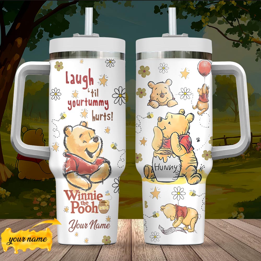 Personalized Winnie-the-Pooh 40oz Tumbler – HOATT16065