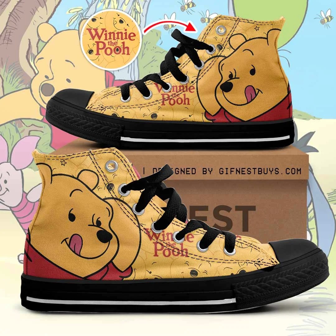 Winnie-the-Pooh High Top Canvas Shoes – HOATT26727