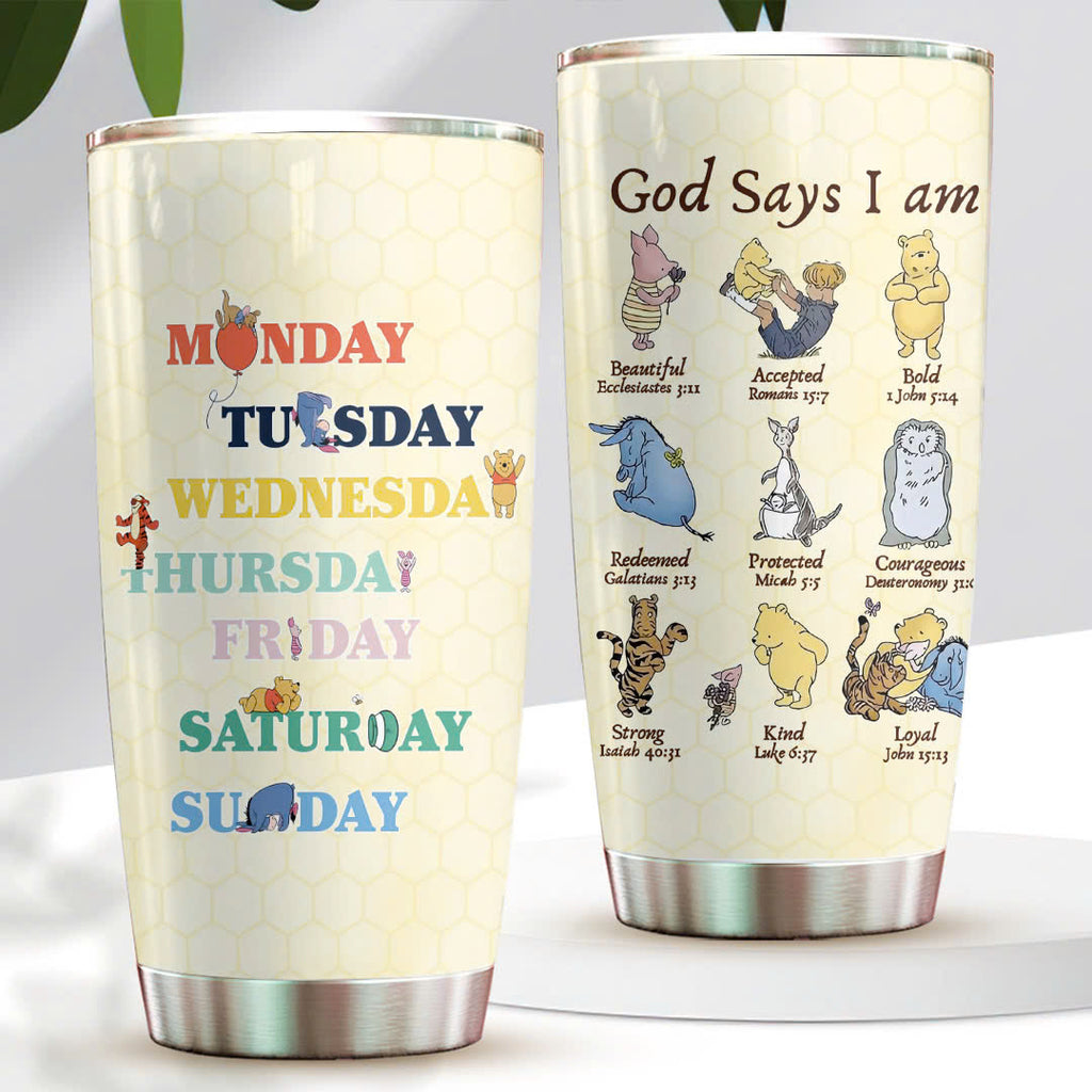 Winnie-the-Pooh 100th Anniversary Tumbler Cup – GNE5763