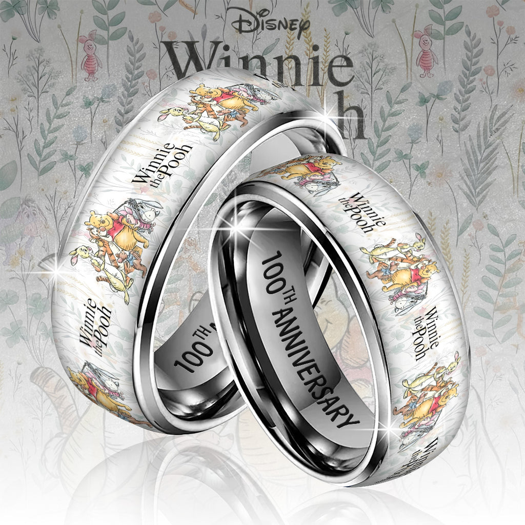 Winnie-the-Pooh 100th Anniversary Custom Alloy Ring – GNE4943
