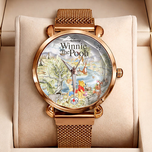 Winnie-the-Pooh 100th Anniversary Mesh Strap Quartz Watch – GNE7839