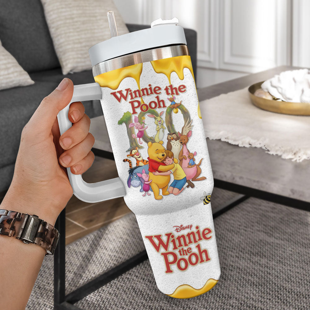 Personalized Winnie-the-Pooh 100th Anniversary 40oz Tumbler – TMTHU2922