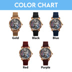 Personalized You're Forever Protected By Mary Mesh Strap Quartz Watch – TANTN15404