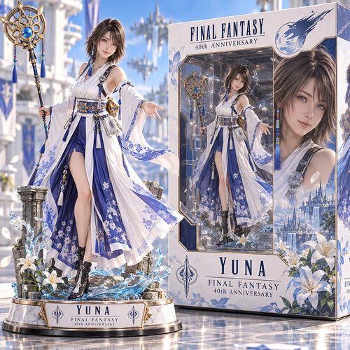 Final Fantasy x Yuna 40th Anniversary 2027 3D Collectible Vinyl Figure – TANTN26351