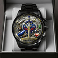 The Legend of Zelda 40th Anniversary Black Stainless Steel Watch – TANTN19995