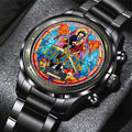 AC/DC Black Stainless Steel Watch – GNE 1005