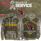 Arizona Cardinals 2025 Salute to Service Hoodie, Long Pants