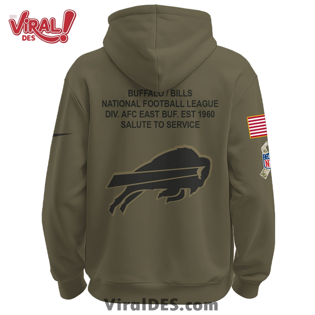 Buffalo Bills Salute To Service Limited Edition Shirt