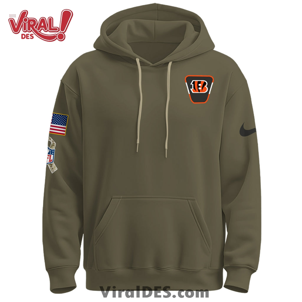 Cincinnati Bengals Salute To Service Limited Edition Shirt