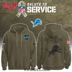 Detroit Lions Salute To Service Limited Edition Shirt