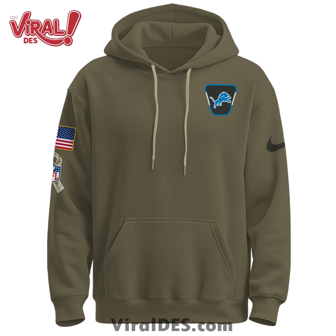 Detroit Lions Salute To Service Limited Edition Shirt