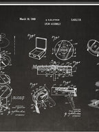 Drum Set Assembly Kit Blueprint 1969 Shirt