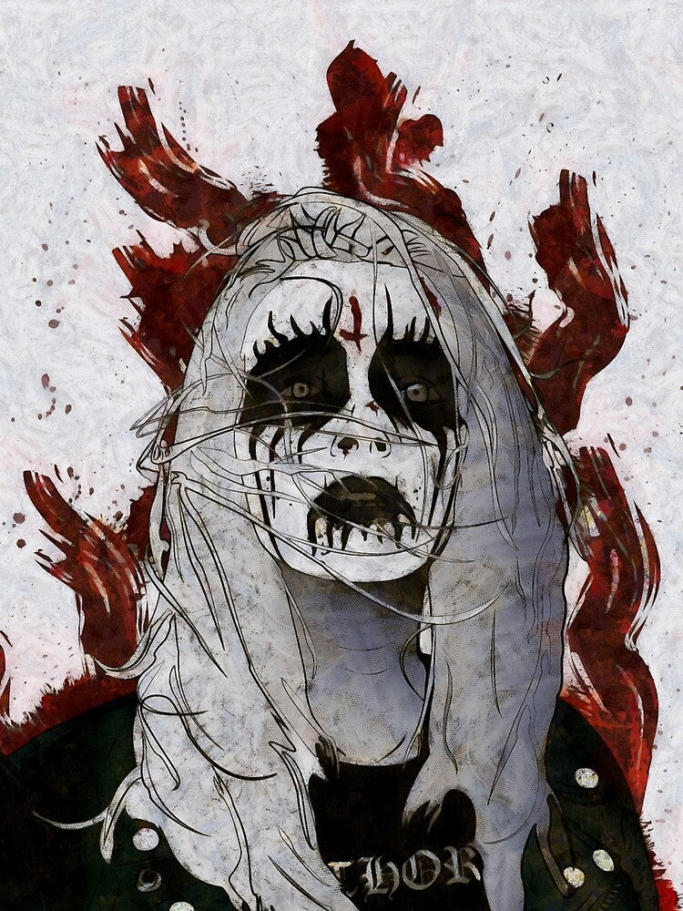Black Metal Girl Shirt