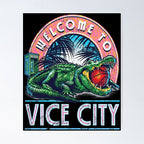 GTA 6 Welcome To Vice City Leonida State Poster